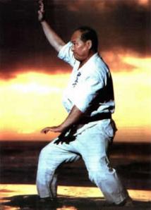 Sosai Mas Oyama performing kata