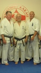 Shihan Lipman, Shihan Boulton and Shihan Cunningham