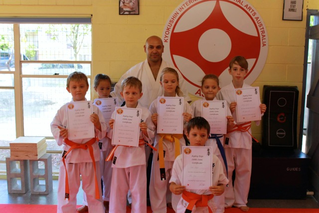 Aspley Little Lions after the grading