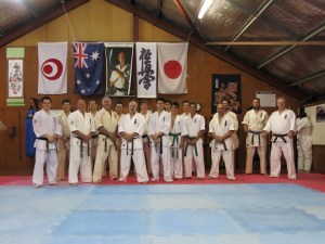 Saturday training group.