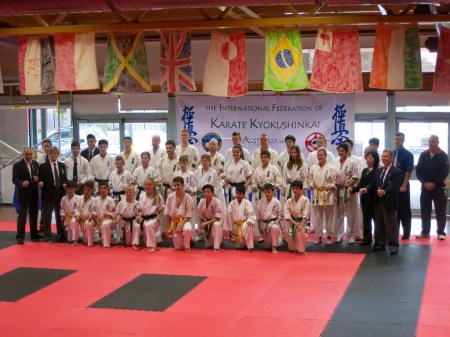 IFKKA tournament competitors.