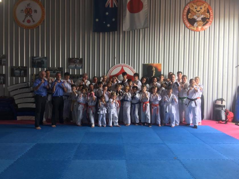KIMAA North Coast after their December 2016 grading.