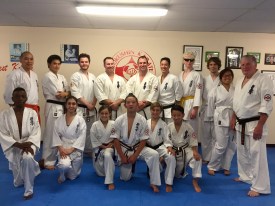 Turramurra Dojo's final class of 2016, on Monday December 19.