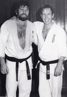 Shihan Howard Lipman & Hanshi John Taylor after the tournament
